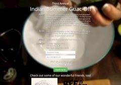 The Guac Off 2014 site