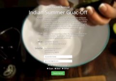 The Guac Off 2015 site