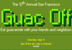 The Guac Off 2023 site